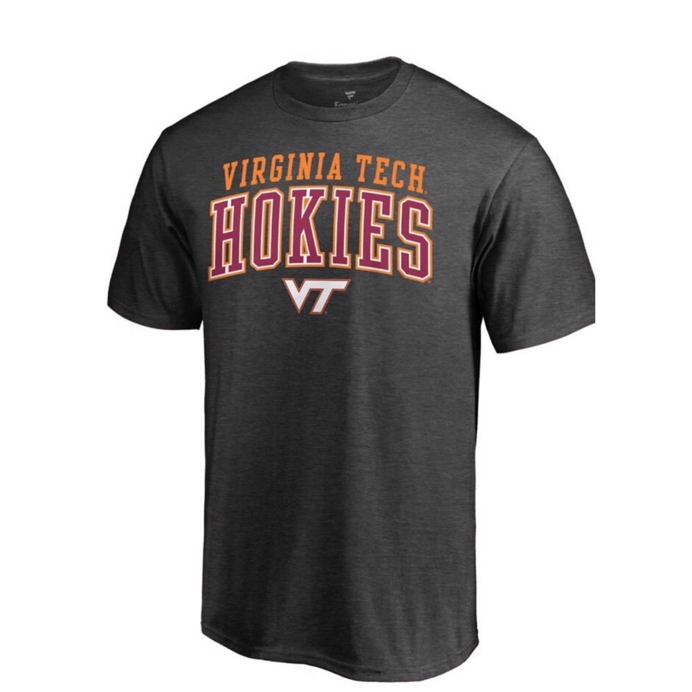 Fanatics Virginia Tech Hokies Gray T-Shirt Medium